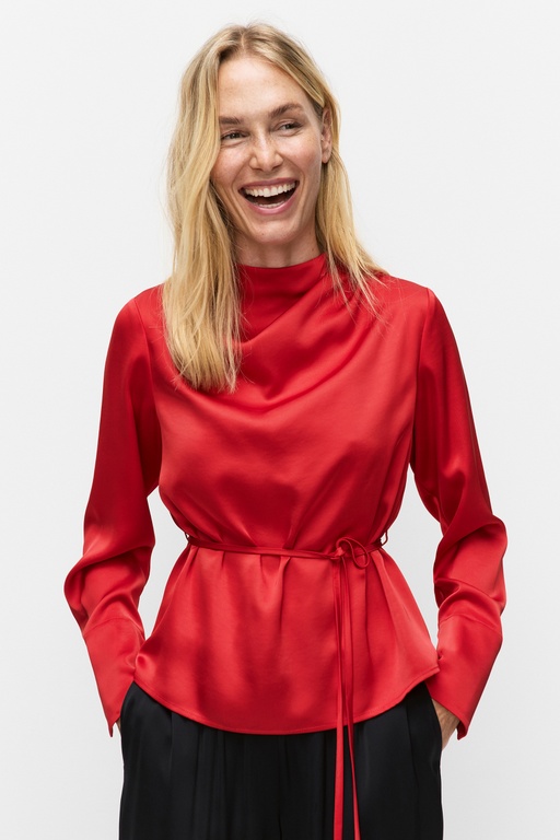 Phoebe blouse RED