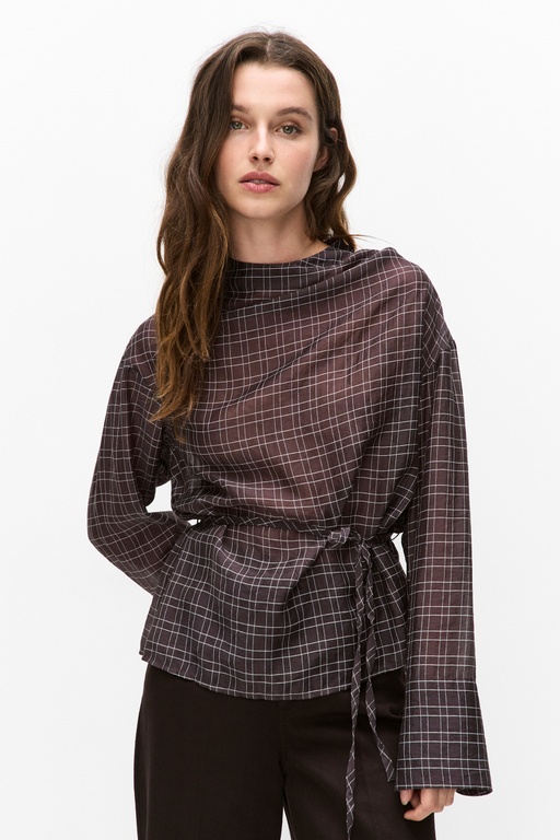 Phoebe check blouse Phoebe check blouse CHECK