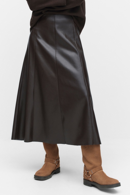 Dinara skirt Dinara skirt DARK BROWN