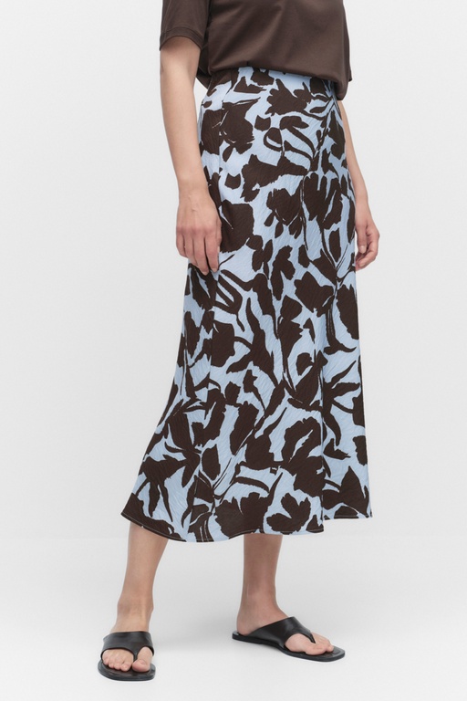 Adela skirt BROWN FLOWER