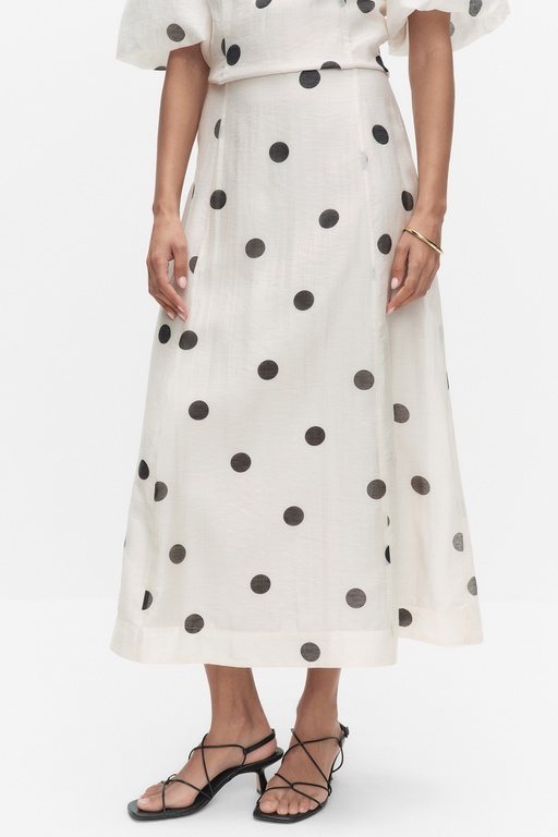 Alexandra skirt DOT PRINT