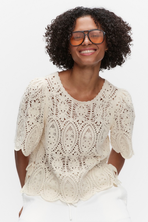 Veronica top Veronica top OFF-WHITE