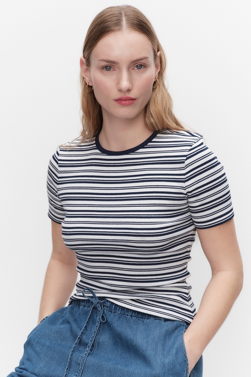 Nellie top Nellie top DK BLUE STRIPE