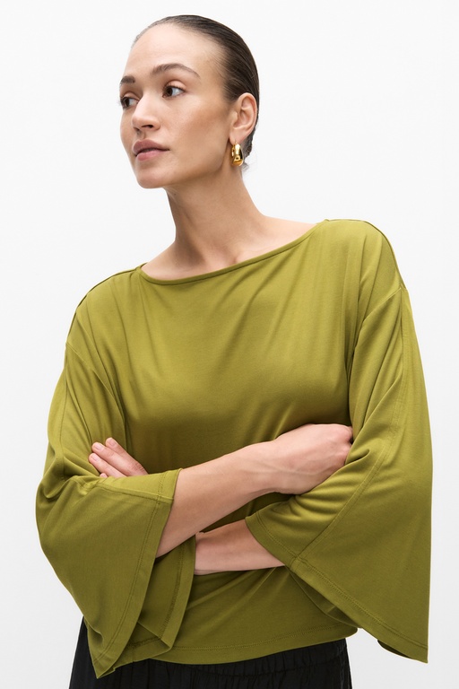 Raquel cape top GREEN
