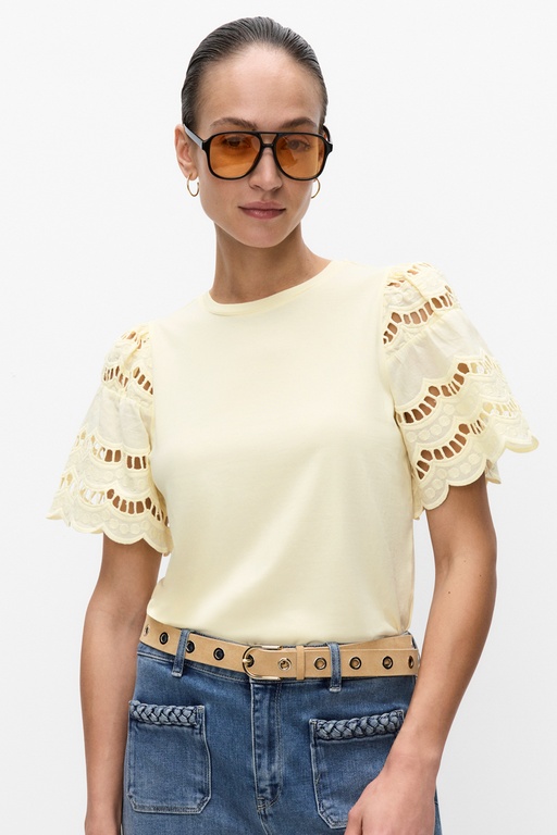 Heather top YELLOW