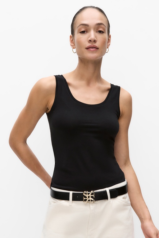 Saga top BLACK