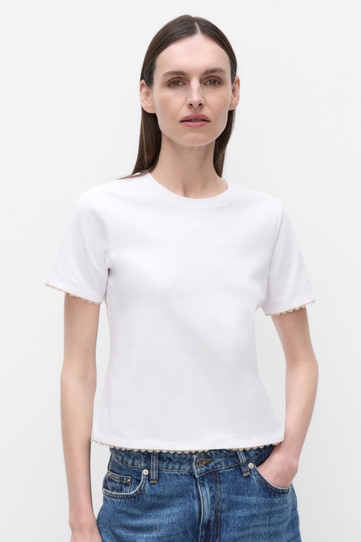 Malvina tee WHITE