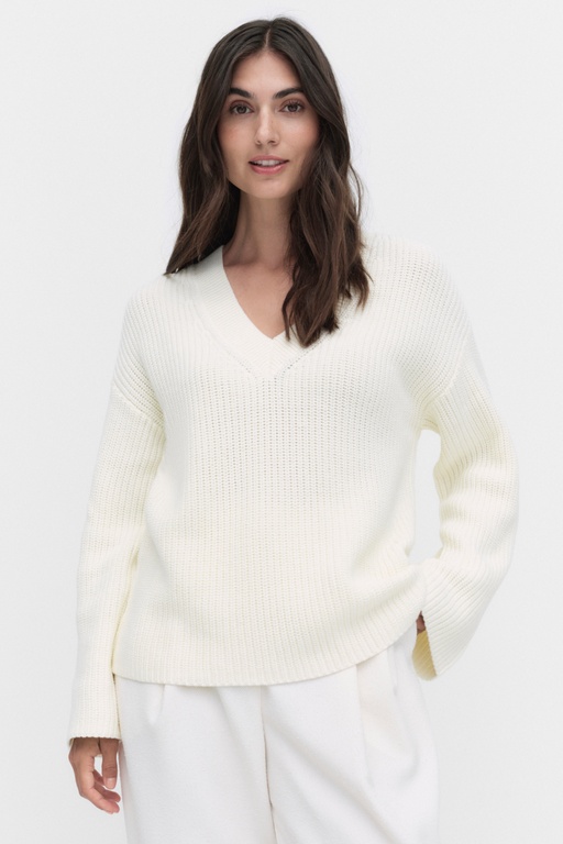 Summer Knitted Sweater OFFWHITE