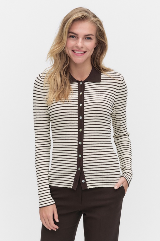 Pomona Knitted Cardigan STRIPED