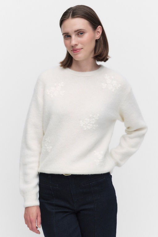 Viola knit WHITE