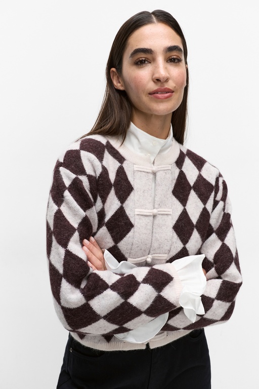Amanda cardigan Amanda cardigan ARGYLE PATTERN