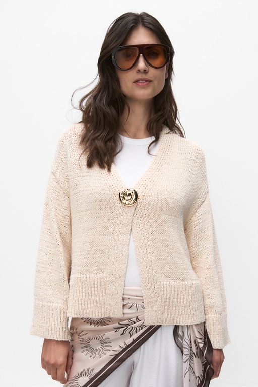 Juno Cardigan LIGHT BEIGE