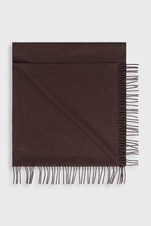 Siri wool scarf HOUNDTOOTH