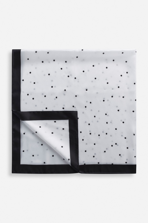 Karla scarf BLACK DOT
