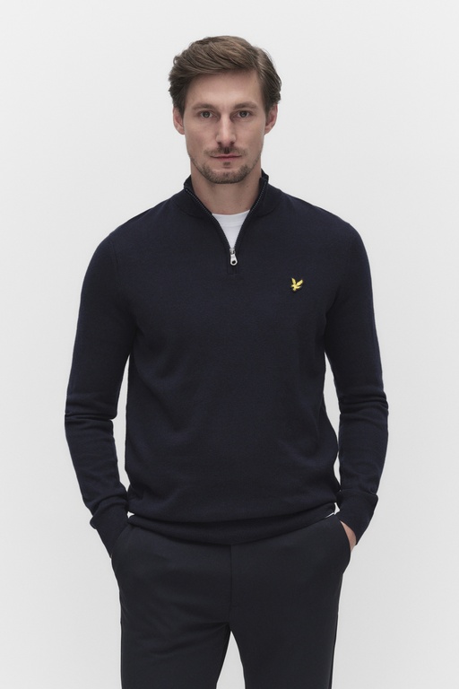 Quarter zip jumper DARK NAVY