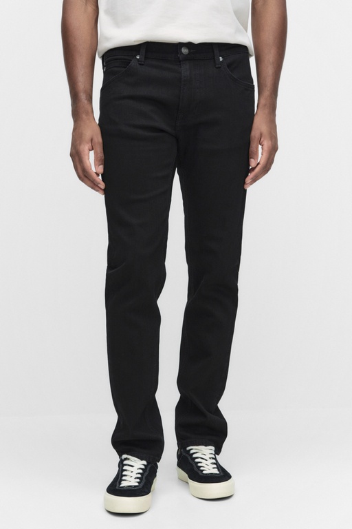 Daren zip fly CLEAN BLACK