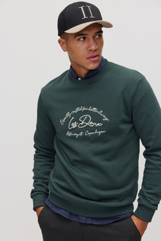 Camden sweatshirt PINE GREEN