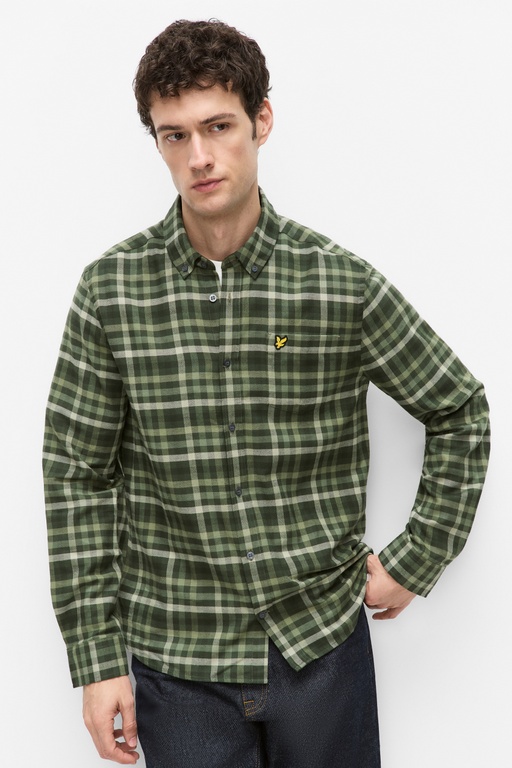 Tonal check shirt Tonal check shirt DEEP DEPTHS
