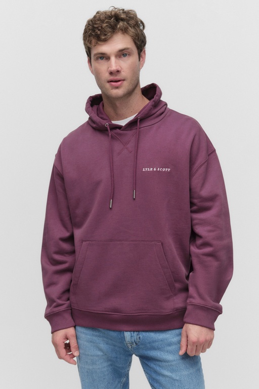 Script hoodie DUSKY MAROON