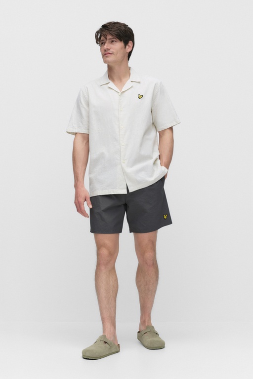 Plain swimshort GUNMETAL