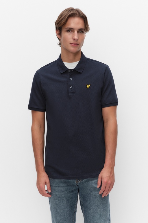 Popcorn polo shirt DARK NAVY