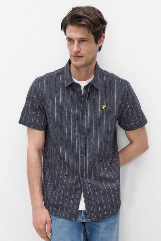 Ss stripe shirt DARK NAVY