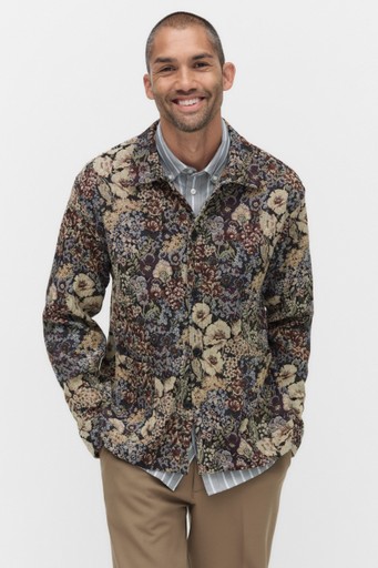 Hugh jacquard over Hugh jacquard over