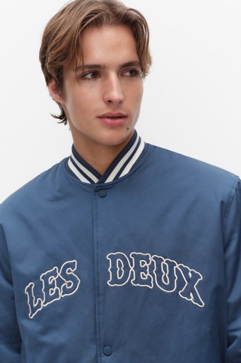 Varsity tech jacket