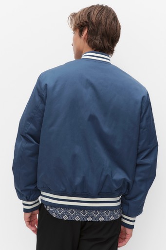 Varsity tech jacket