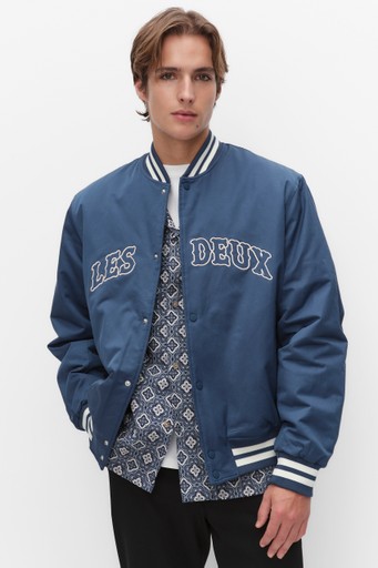 Varsity tech jacket