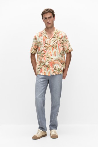 Palm aop ss shirt