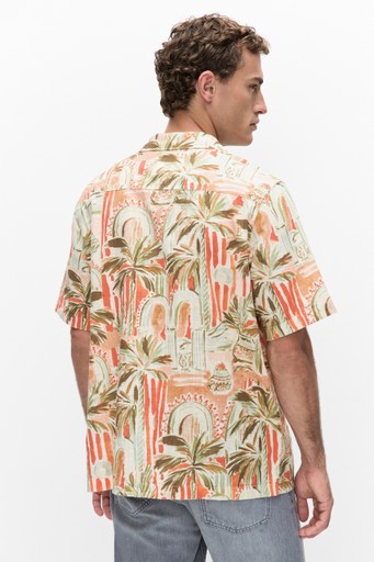 Palm aop ss shirt