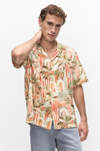 Palm aop ss shirt