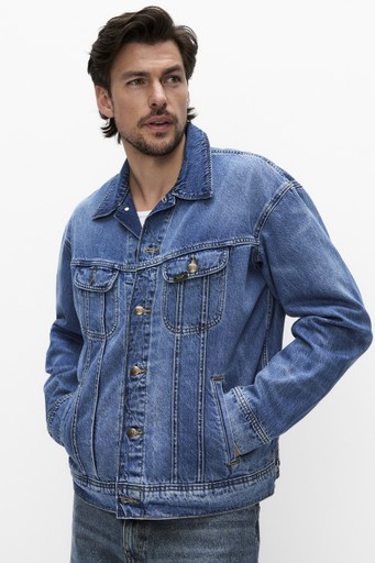 Relaxed rider jacket