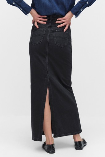 Back slit maxi skirt Back slit maxi skirt