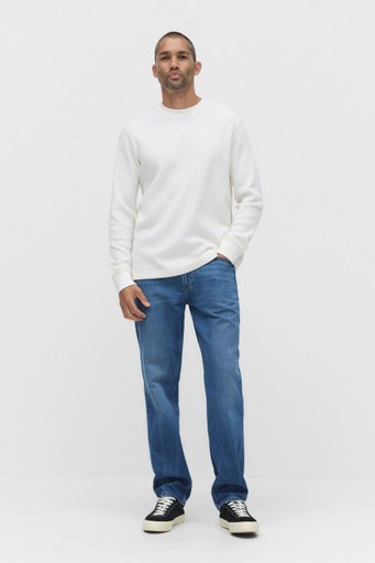 Ls waffle tee