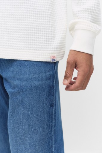 Ls waffle tee