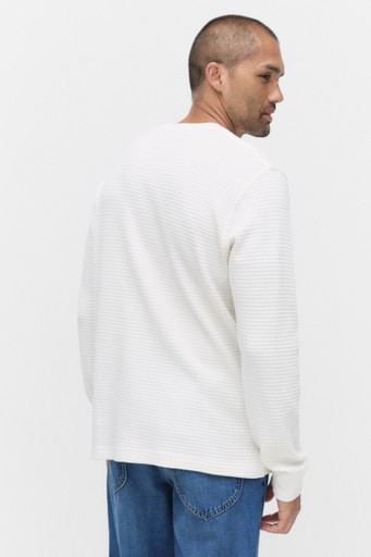 Ls waffle tee