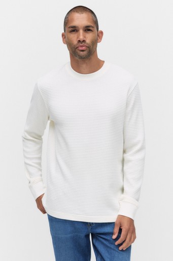 Ls waffle tee