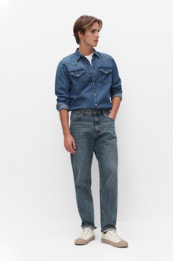 Regular western shir