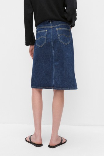Midi skirt with bow