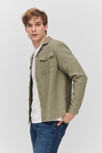 Noah linen overshirt Noah linen overshirt