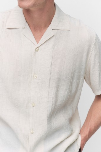Luc crinkle shirt