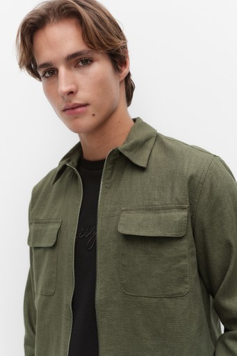 Quincy linen overshi