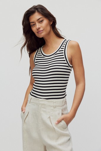 Dagnaiw striped tank