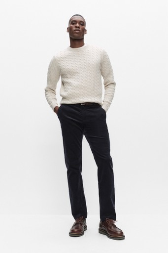 Dave cable crew neck