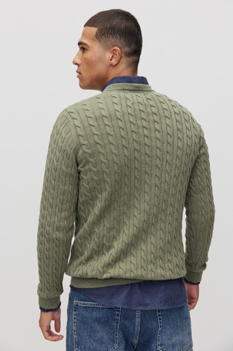 Dave cable crew neck Dave cable crew neck