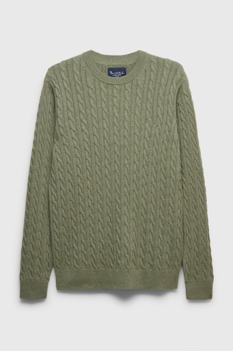 Dave cable crew neck Dave cable crew neck