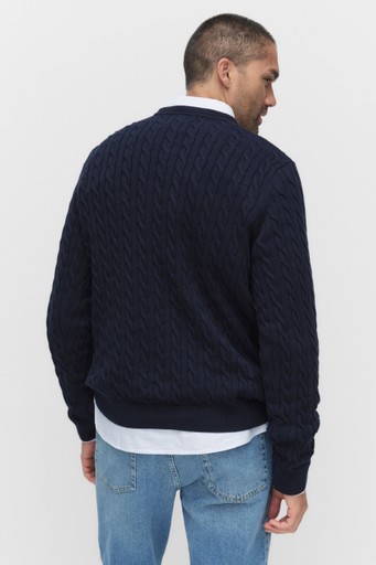 Dave cable crew neck