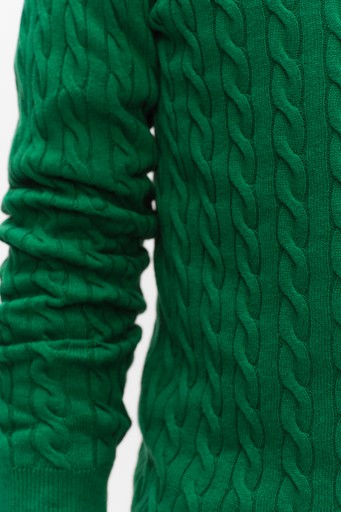 Dave cable crew neck